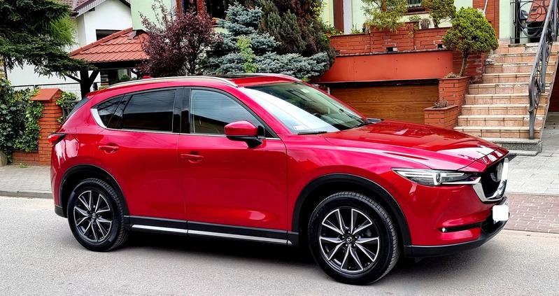 Mazda CX-5 cena 116900 przebieg: 76000, rok produkcji 2017 z Sierpc małe 781